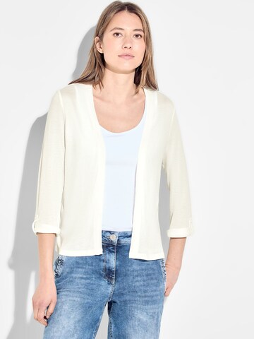 CECIL Knit cardigan in Beige: front