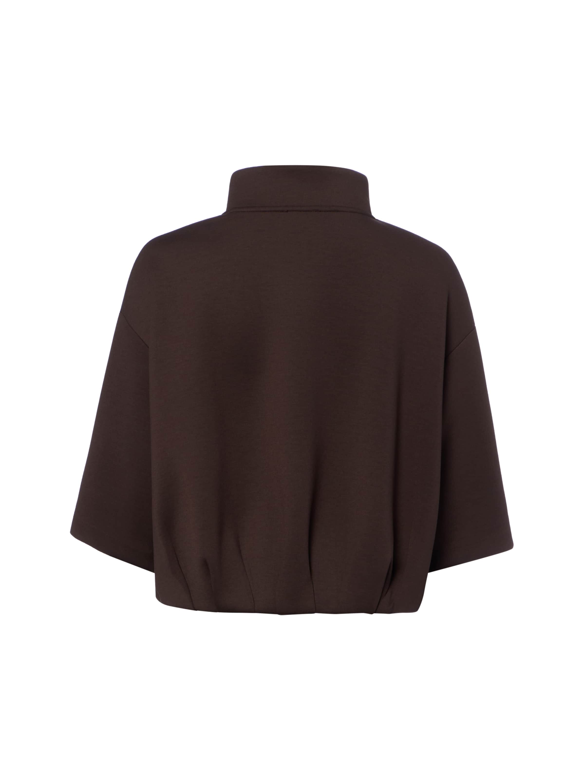 OPUS Sweatvest ' Galtos ' in Bruin