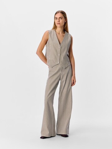 OBJECT Wide Leg Jeans 'OBJMoji Mollie' i grøn