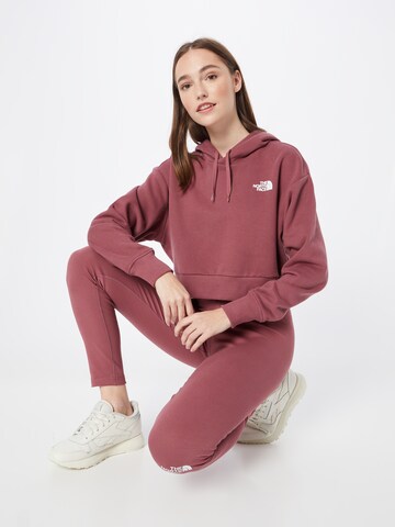 THE NORTH FACE Sweatshirt i lilla