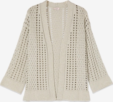 oltre Knit cardigan in Silver: front