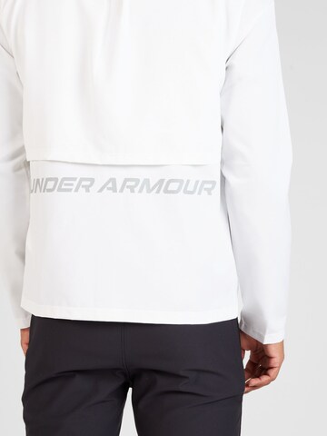 UNDER ARMOUR Bustier Kurtka sportowa w kolorze biały