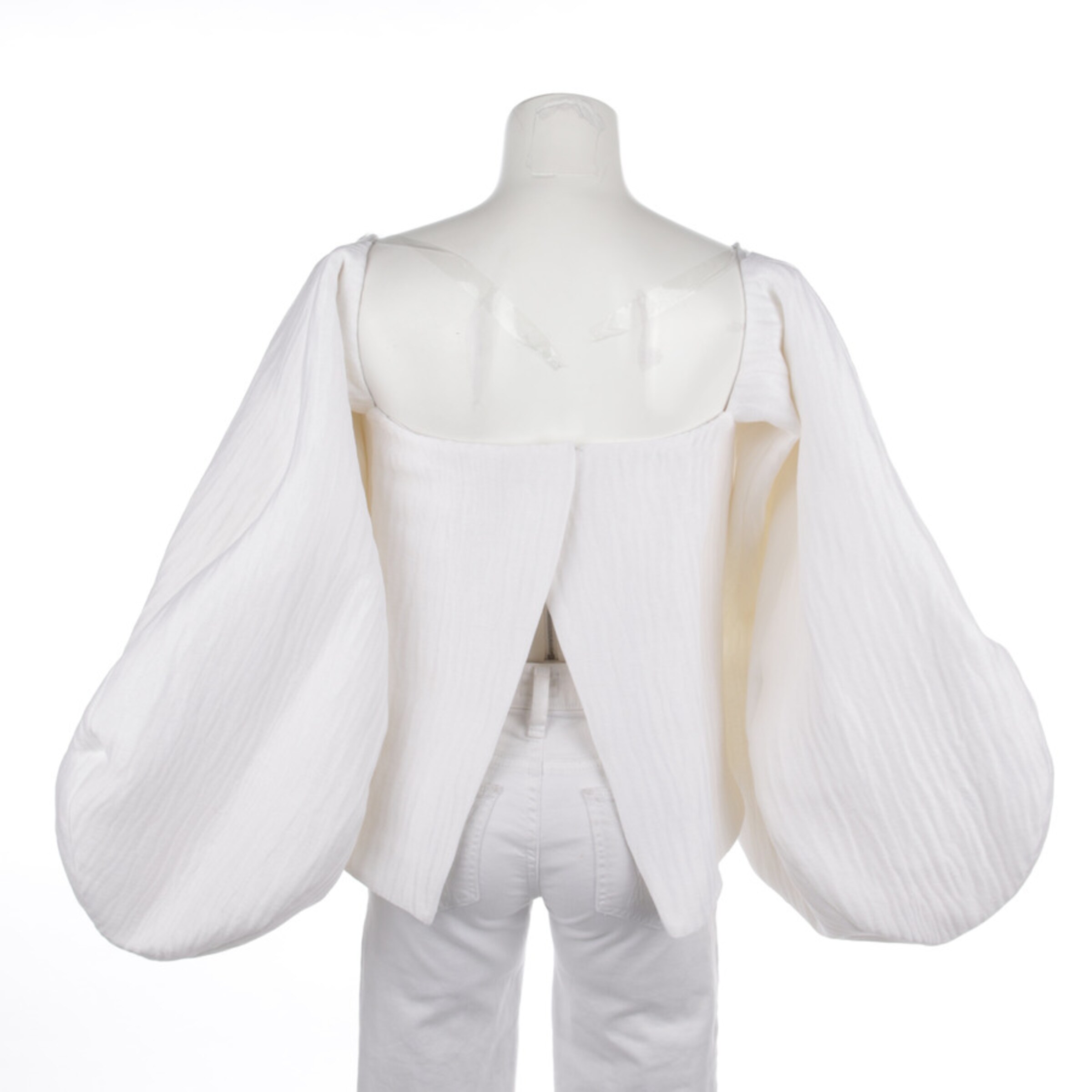 Rossie Assoulin Seidenbluse L in Weiß