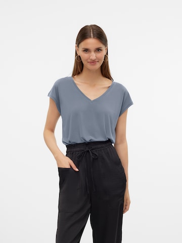 VERO MODA Shirt 'VMFILLI' in Grey: front