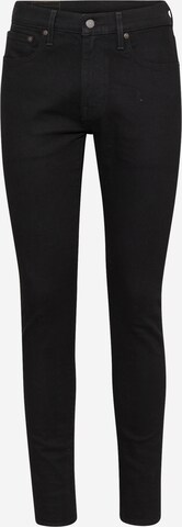 LEVI'S ® Skinny Jeans 'Skinny Taper' in Zwart: voorkant