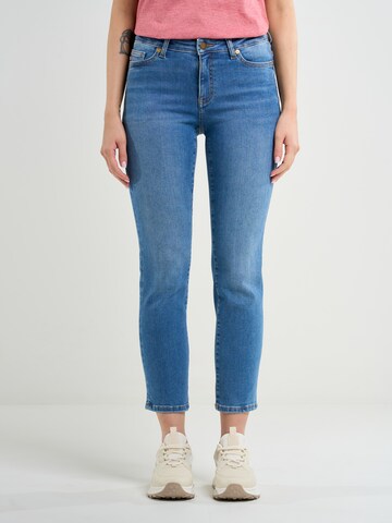 BIG STAR Slimfit Jeans 'Adela' in Blauw: voorkant