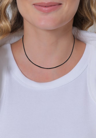 Nenalina Necklace in Black: front