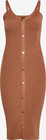 NAEMI Dress in Brown: front