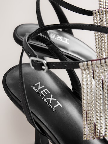 Next Strap sandal 'Forever Comfort®' in Black