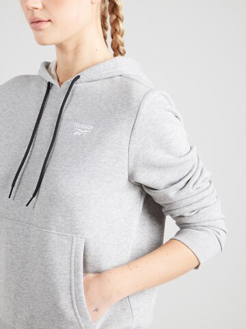 Reebok Αθλητική μπλούζα φούτερ σε γκρι