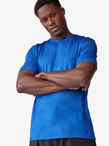 T-Shirt Next en bleu : devant