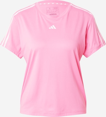 T-shirt fonctionnel 'Train Essentials' ADIDAS PERFORMANCE en rose : devant