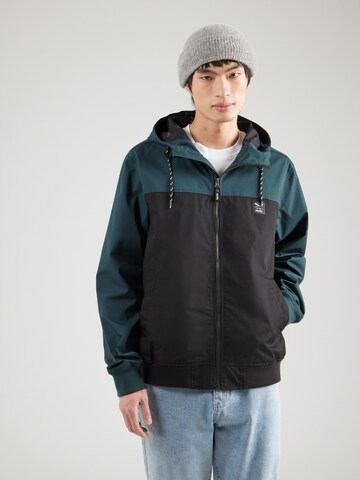 Iriedaily Between-season jacket 'Segelprofi 2.0' in Green: front