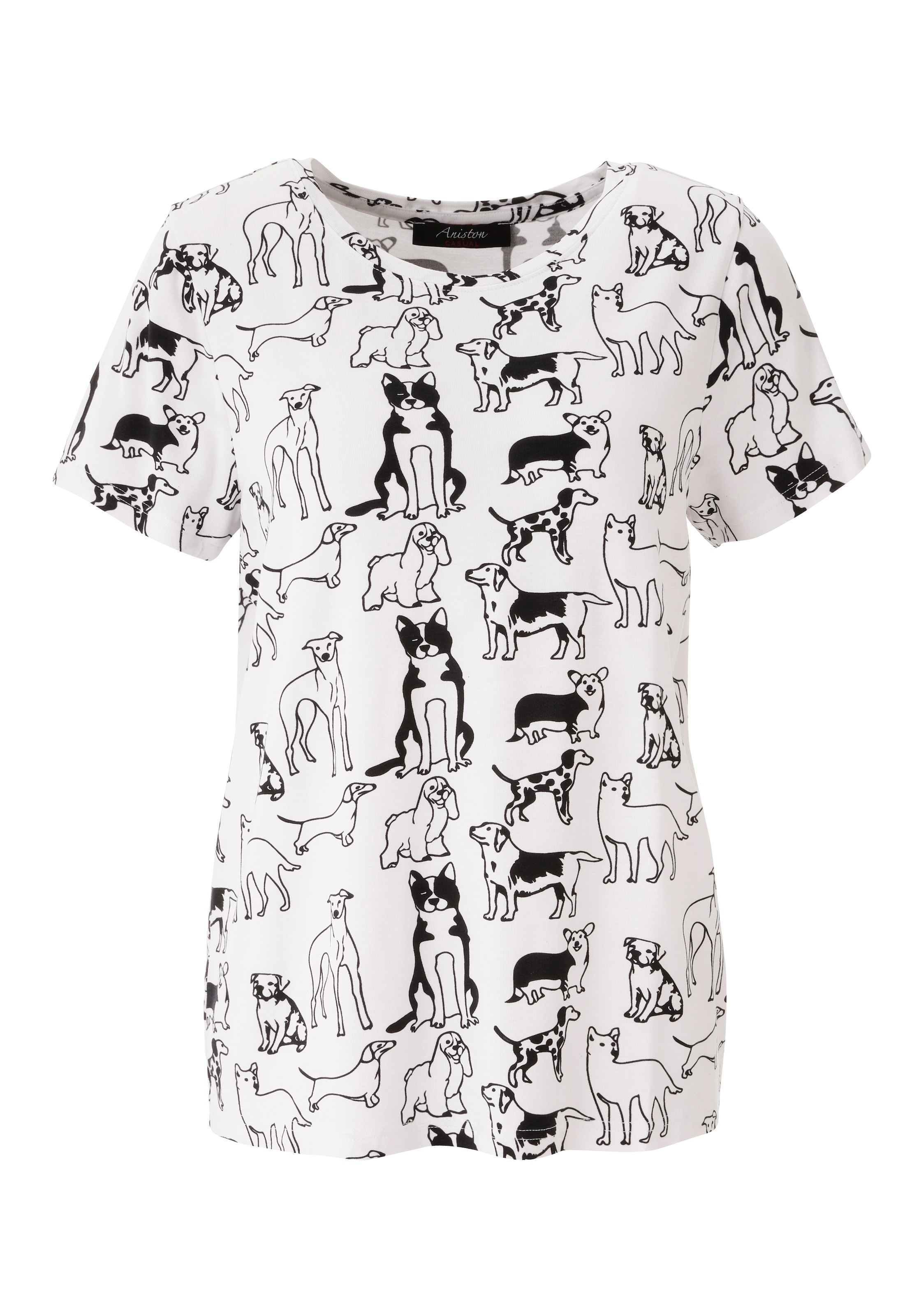 Aniston CASUAL Shirt in White: front