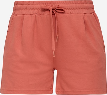 Regular Pantalon QS en orange : devant
