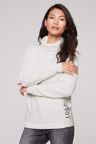 Soccx Sweater in White: front