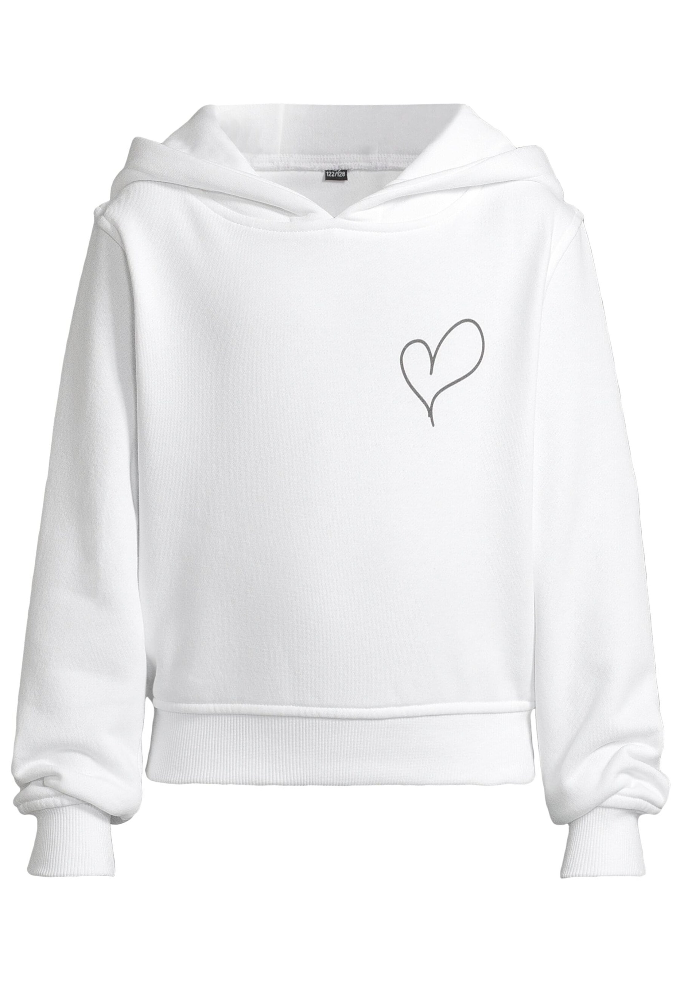 Urban Classics Mikina 'Heart & Bow' – mix barev