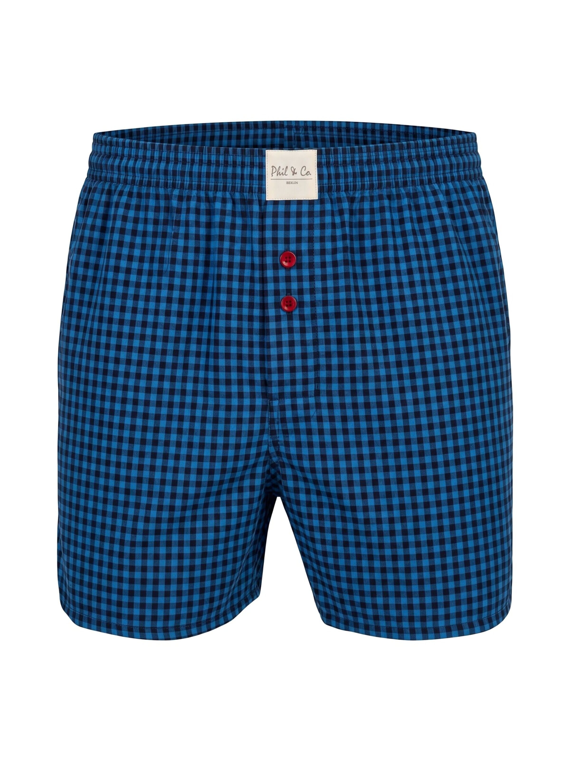 Phil & Co. Berlin Boxershorts 'Phil & Co. Berlin Men's Woven Boxers 8 Pack – Loose Fit Boxer Shorts – 60% Cotton & 40% Polyester – Breathable, Wrinkle-Resistant & Easy Care' in Gemengde kleuren