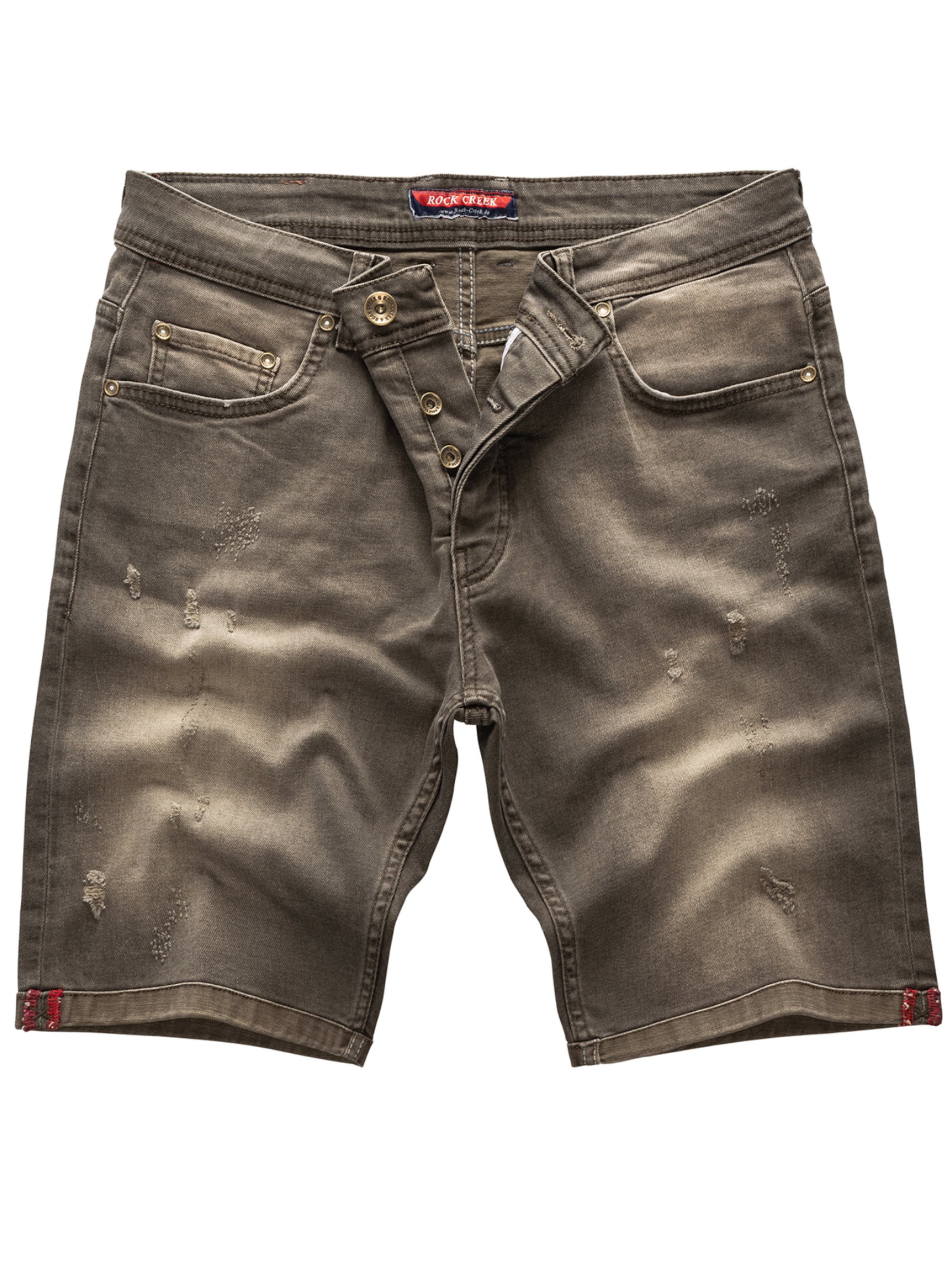 Rock Creek Regular Shorts in Grau: Vorderseite