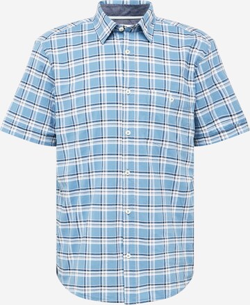 s.Oliver Regular fit Button Up Shirt in Blue: front