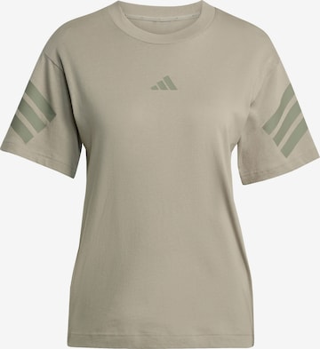 ADIDAS SPORTSWEAR Λειτουργικό μπλουζάκι 'Future Icons' σε γκρι: μπροστά