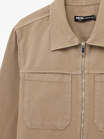 Koton Comfort fit Between-season jacket in Brown