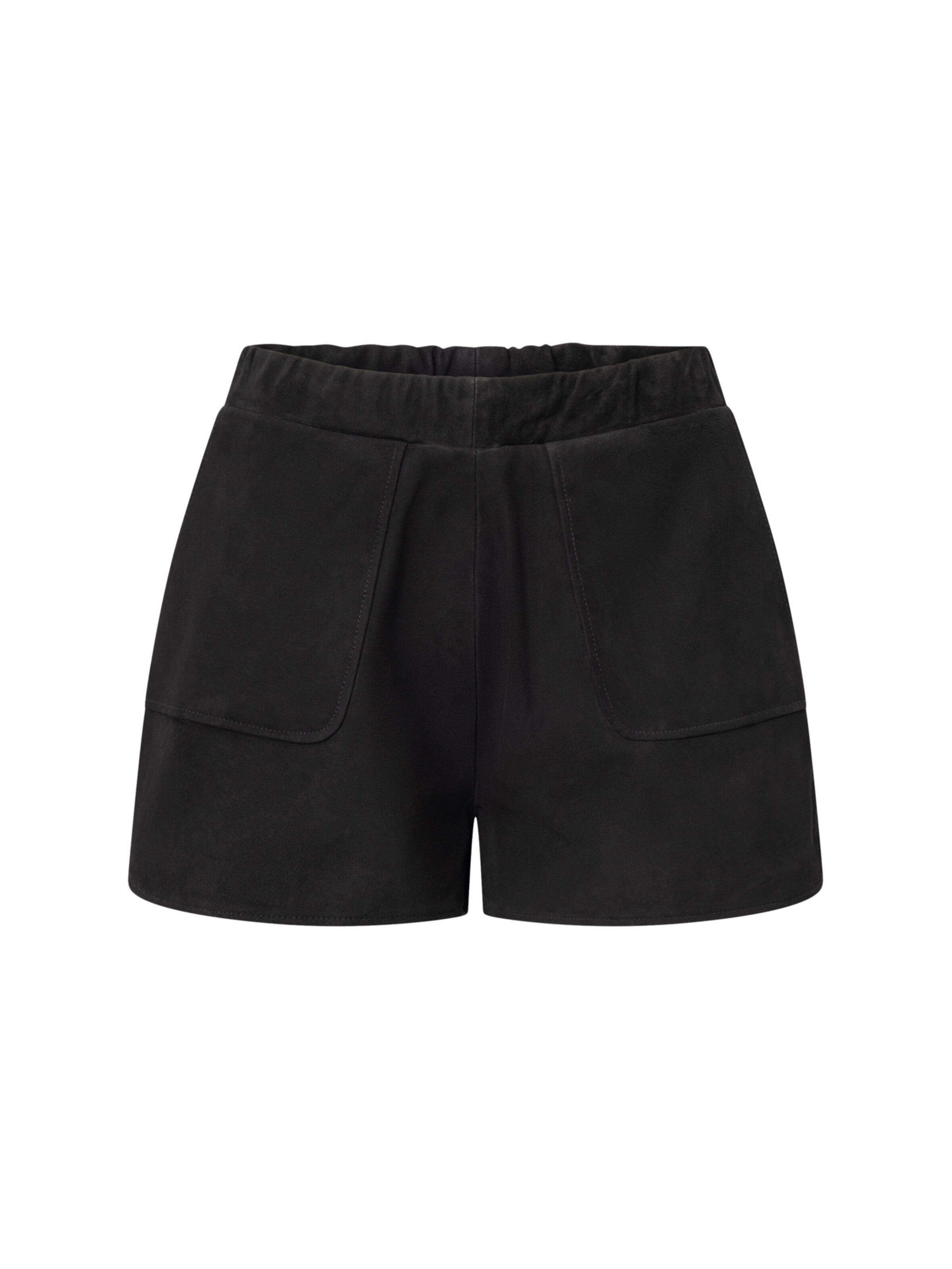 Bolongaro Trevor Loosefit Shorts 'Tracie' in Schwarz: Vorderseite