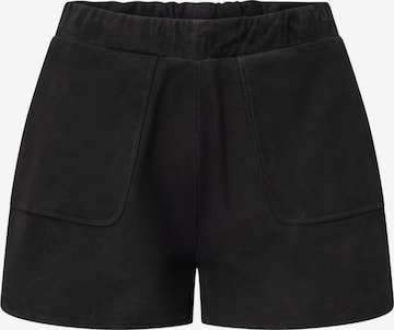 Bolongaro Trevor Loosefit Shorts 'Tracie' in Schwarz: Vorderseite