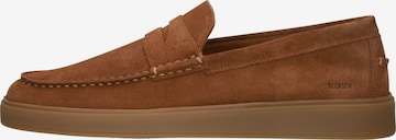 Chaussure basse 'ZUKO ENZO' BLACKSTONE en marron : devant