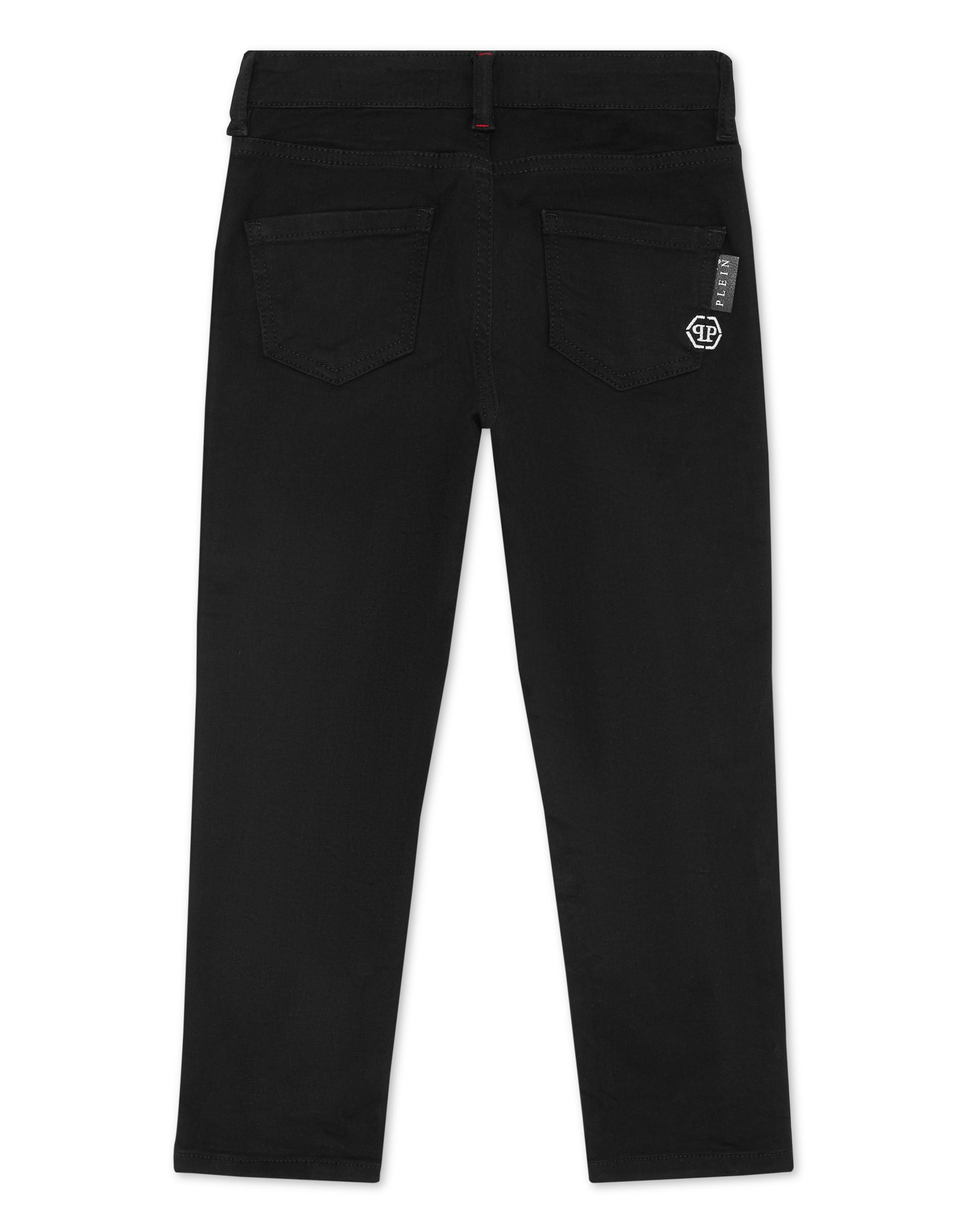 Philipp Plein Regular Jeans in Black