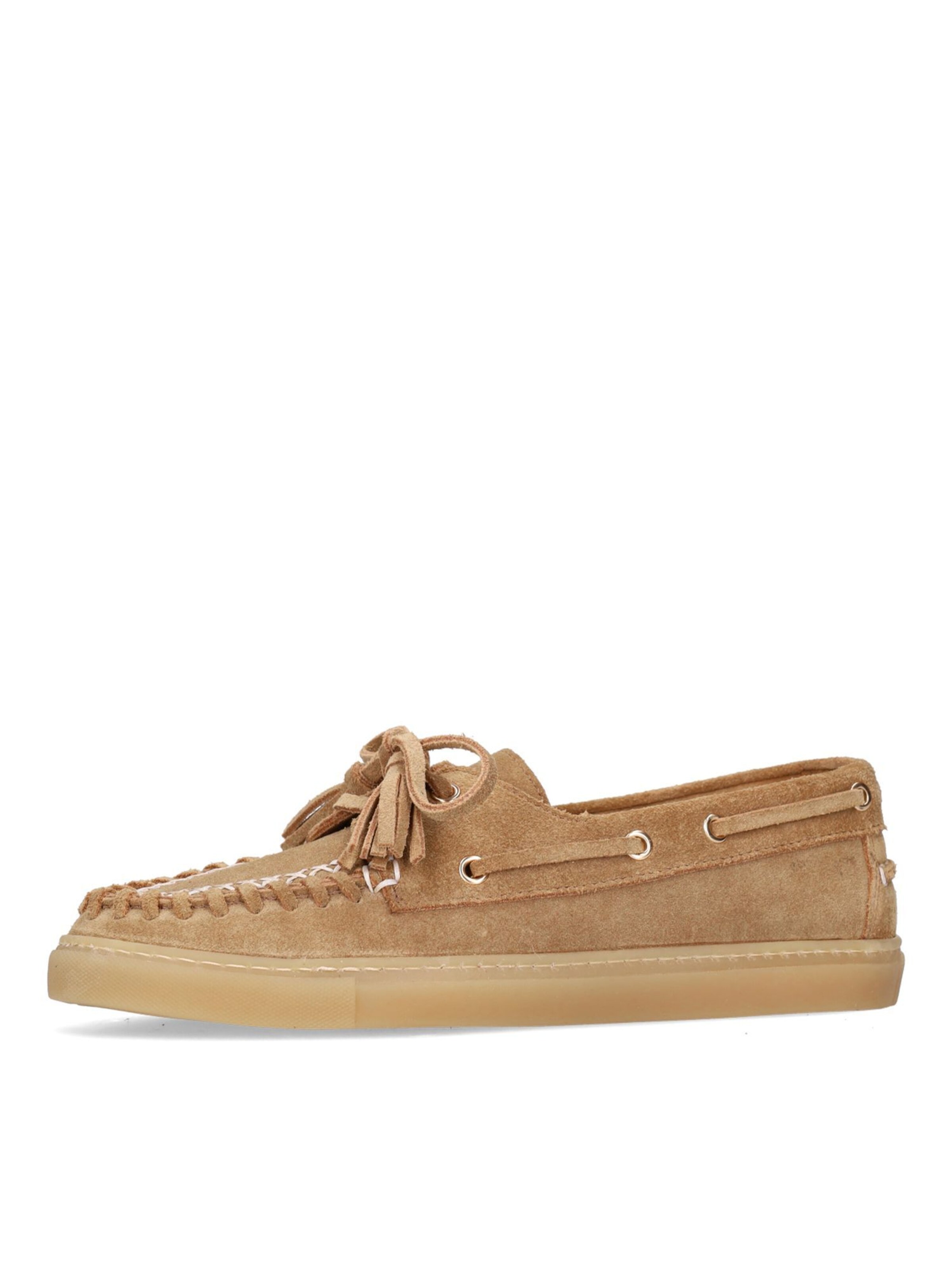 MANFIELD Mocassin en 36 en cognac, Vue avec produit