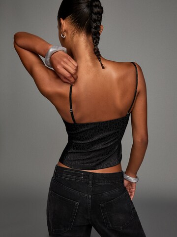 Haut Bershka en noir