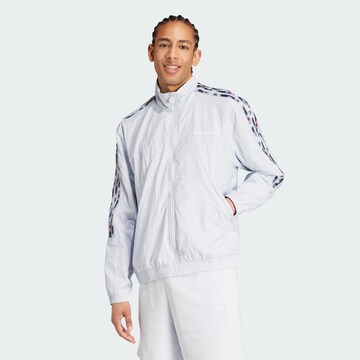ADIDAS SPORTSWEAR Sports jacket 'Pride Tiro' in Blue: front