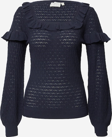 Atelier Rêve Sweater 'Irfantino' in Blue: front
