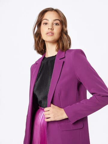 PIECES Blazer 'PCBOZZY' in Purple