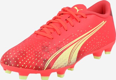 PUMA Soccer shoe in Lime / Red / Dark red / Black, Item view