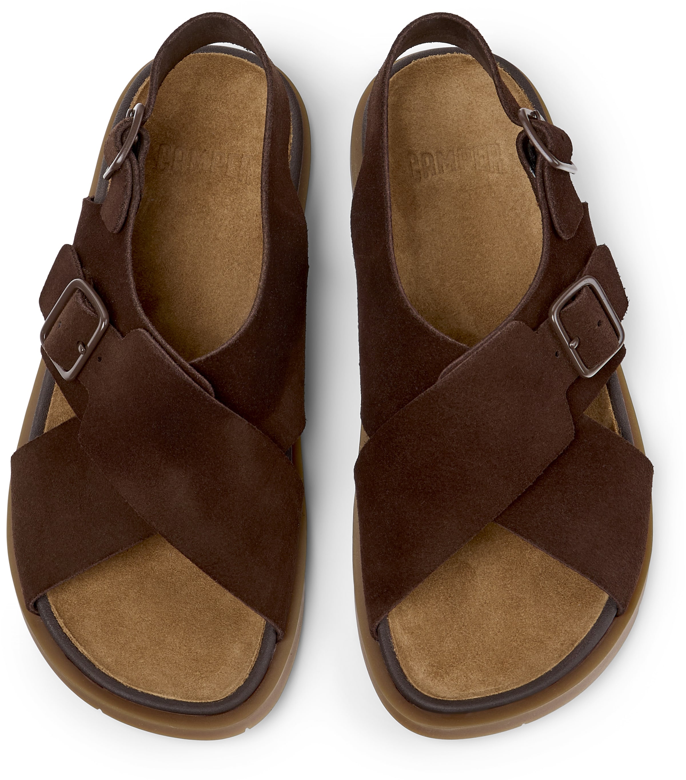 CAMPER Sandaal 'Lluc' in Bruin