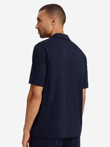 Hanro Regular fit Overhemd 'Night & Day' in Blauw