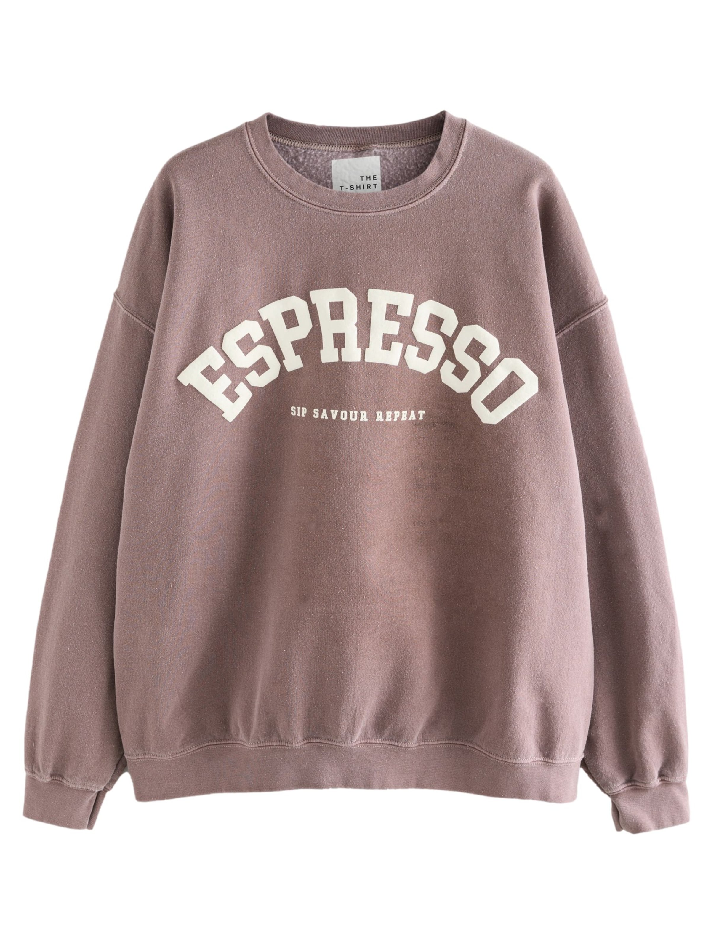 Next Sweatshirt i brun: forside