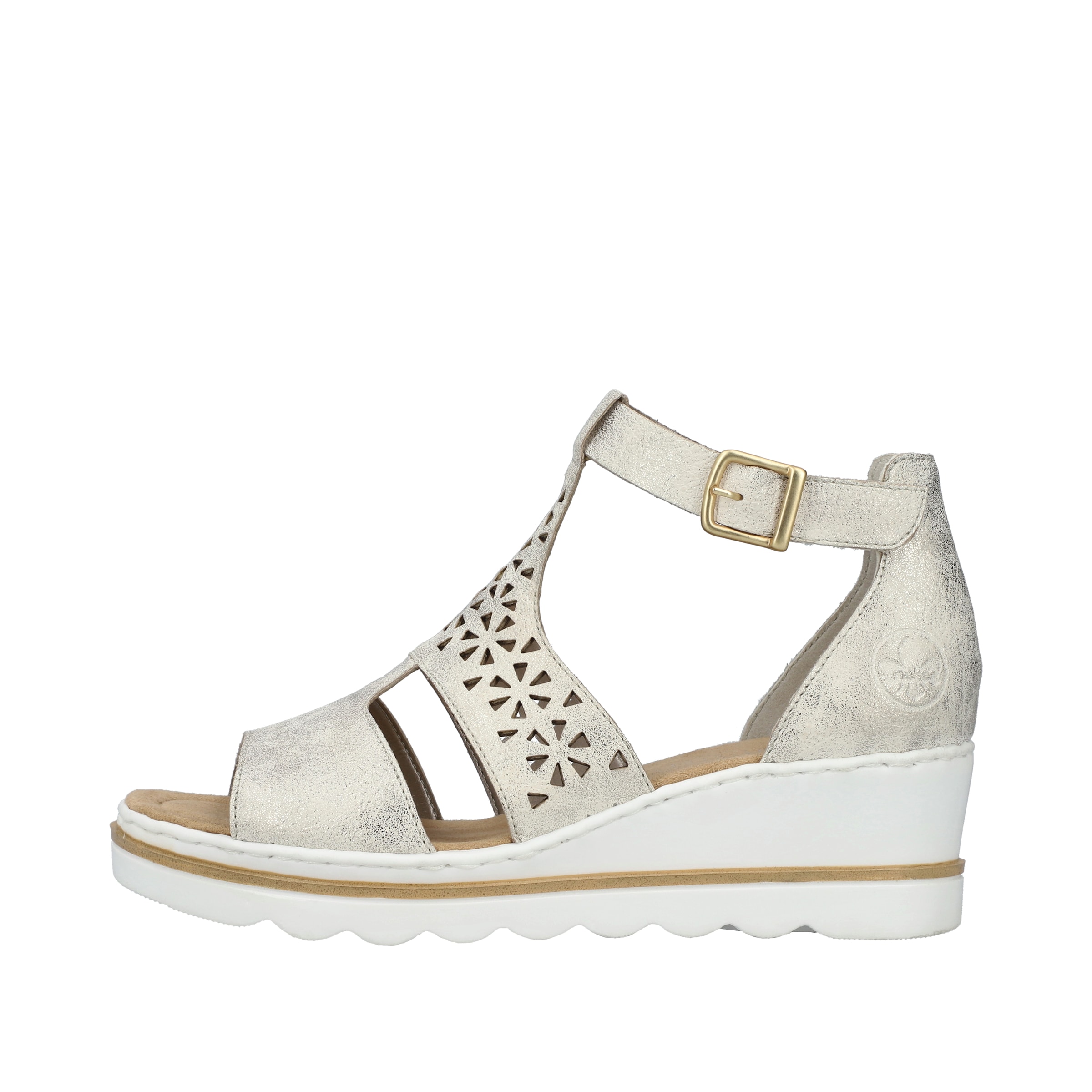 Sandales '67481' Rieker en beige