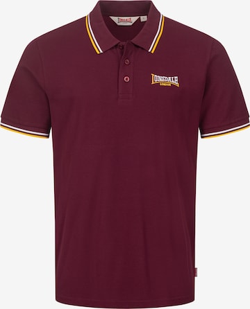 LONSDALEMajica 'Velton' - crvena boja: prednji dio
