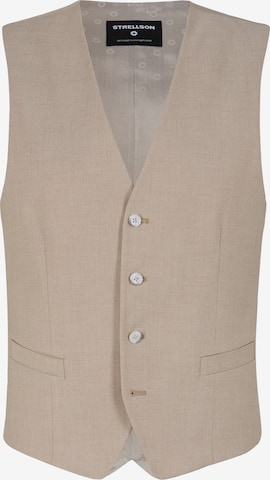 STRELLSON Gilet 'Gyl' in Beige: voorkant