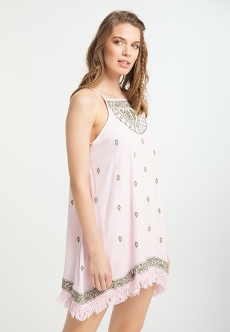 usha FESTIVAL Summer Dress in Pink: front