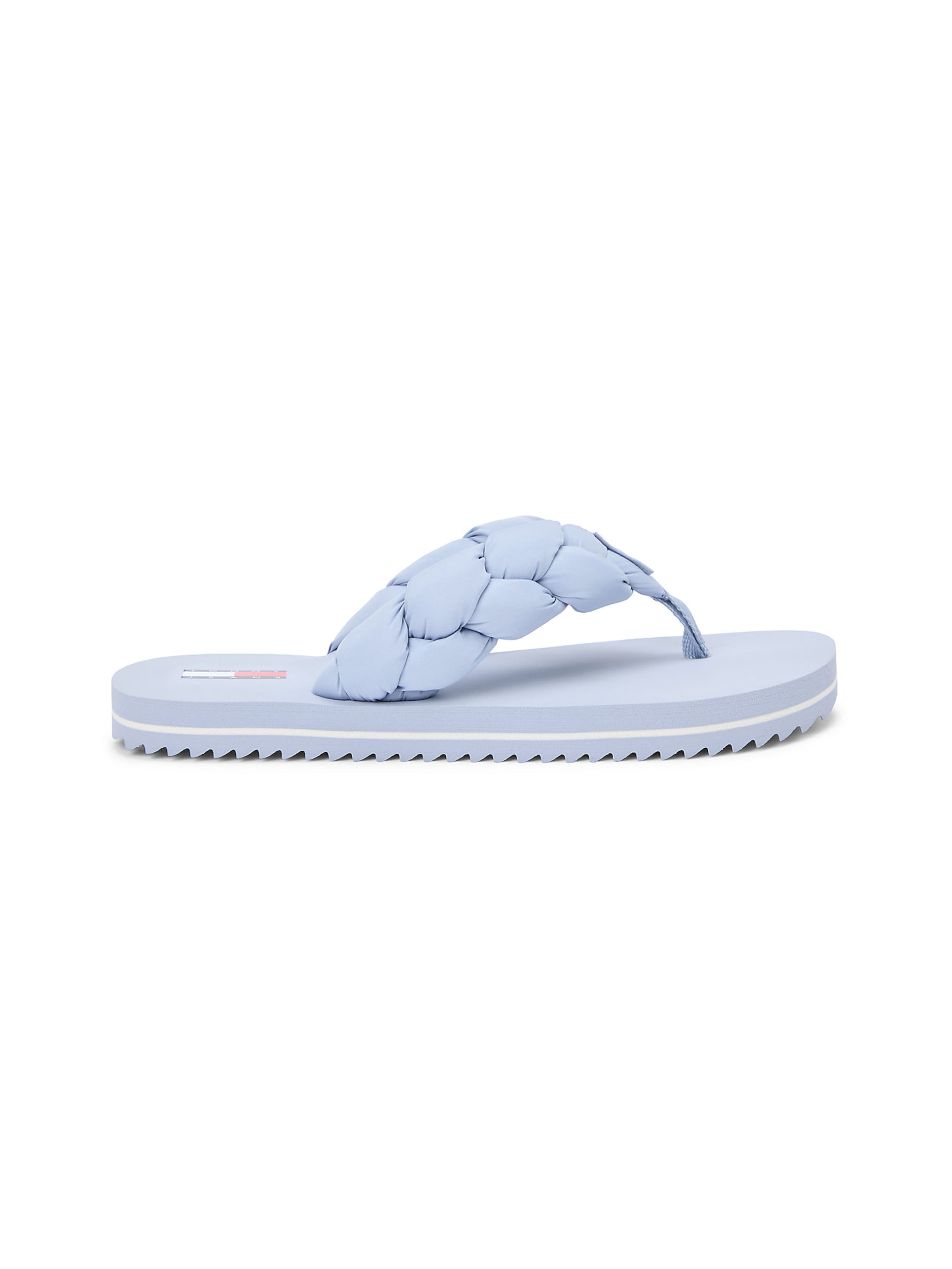 Tommy Jeans T-bar sandals in Blue