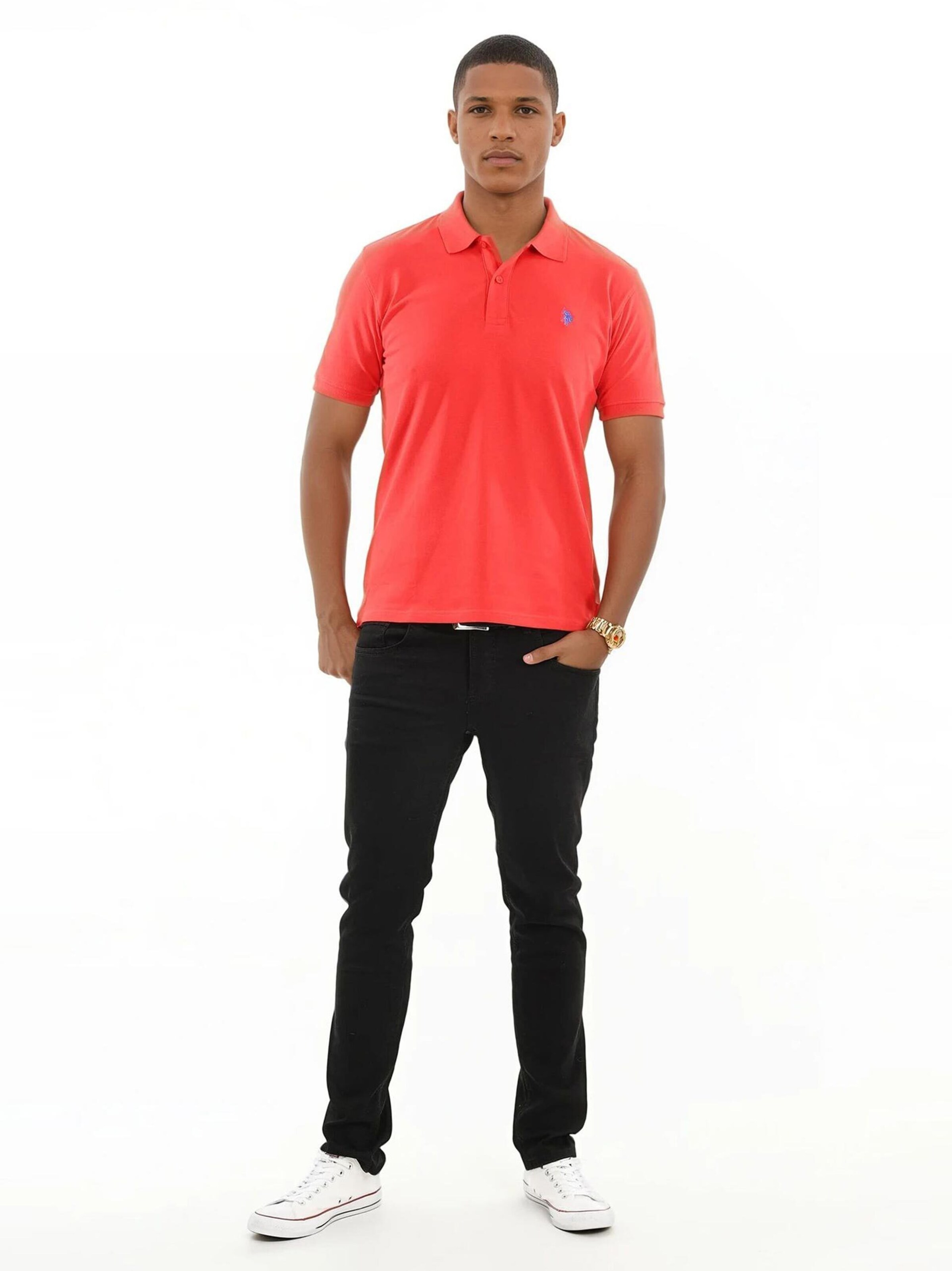 U.S. POLO ASSN. Shirt in Rood