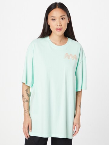 T-shirt oversize Jordan en vert : devant