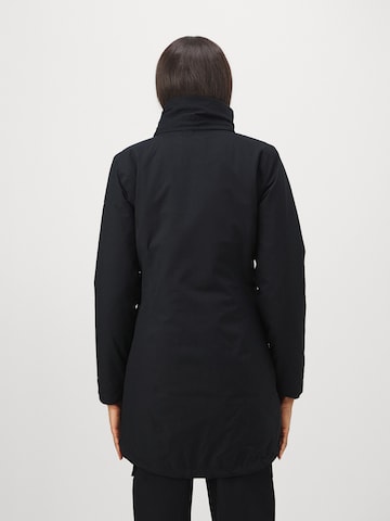 COLUMBIA - Chaqueta de montaña 'Pulaski II' en negro: atrás