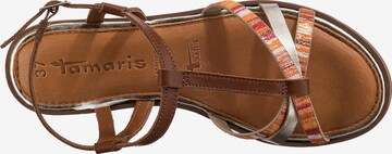 TAMARIS Strap Sandals in Brown