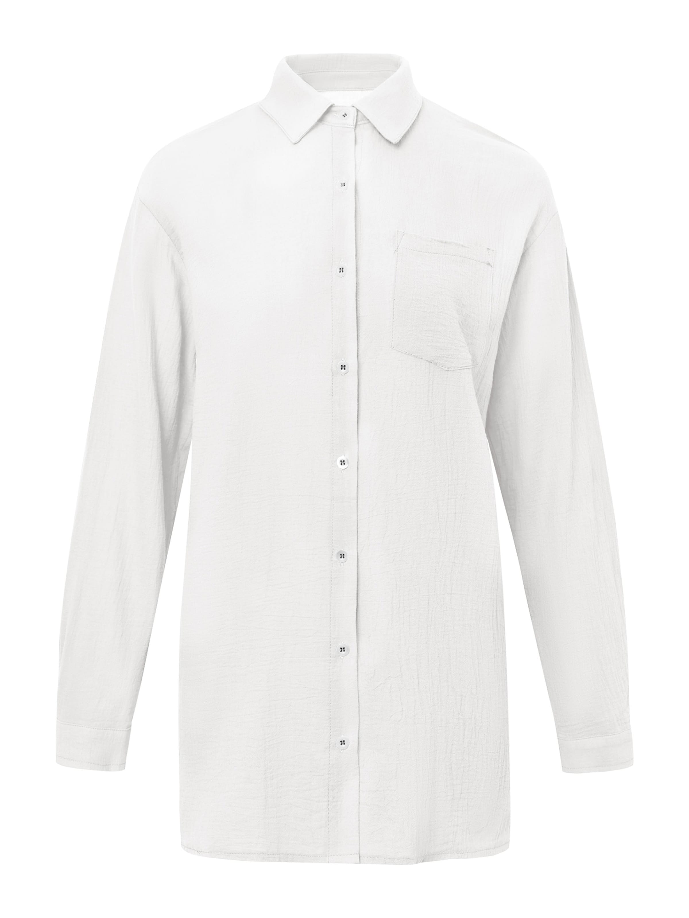 Imily Bela - Blusa en blanco: frente