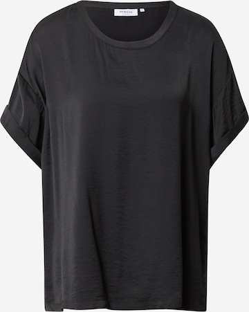 MSCH COPENHAGEN Shirt 'Maluca' in Black: front